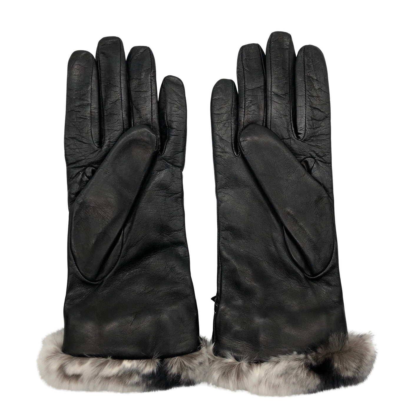 Naisten Sermoneta Gloves - Nahkasormikkaat, koko Ei kokoa - Musta (2)