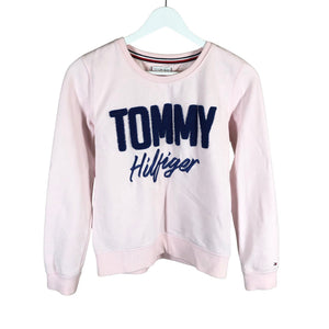 Tyttöjen Tommy Hilfiger - Collegepaita, koko 158 - 164 - Vaaleanpunainen (1)