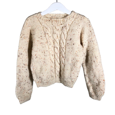 Unisex Handmade - Neulepaita, koko 116 - 122 - Beige ()