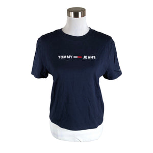 Naisten Tommy Jeans (Tommy Hilfiger) - T-paita, koko 36 - Sininen (1)