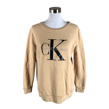 Naisten Calvin Klein Jeans - Collegepaita, koko 38 - Ruskea ()