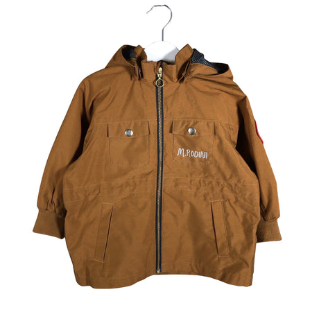 Unisex Mini Rodini - Välikausitakki, koko 92 - 98 - Ruskea ()