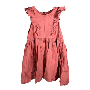 Tyttöjen Petit Bateau - Kangasmekko, koko 122 - 128 - Vaaleanpunainen (1)