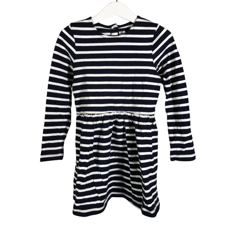 Tyttöjen Petit Bateau - Neulemekko, koko 110 - 116 - Sininen ()