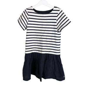 Tyttöjen Petit Bateau - Kangasmekko, koko 122 - 128 - Sininen (1)