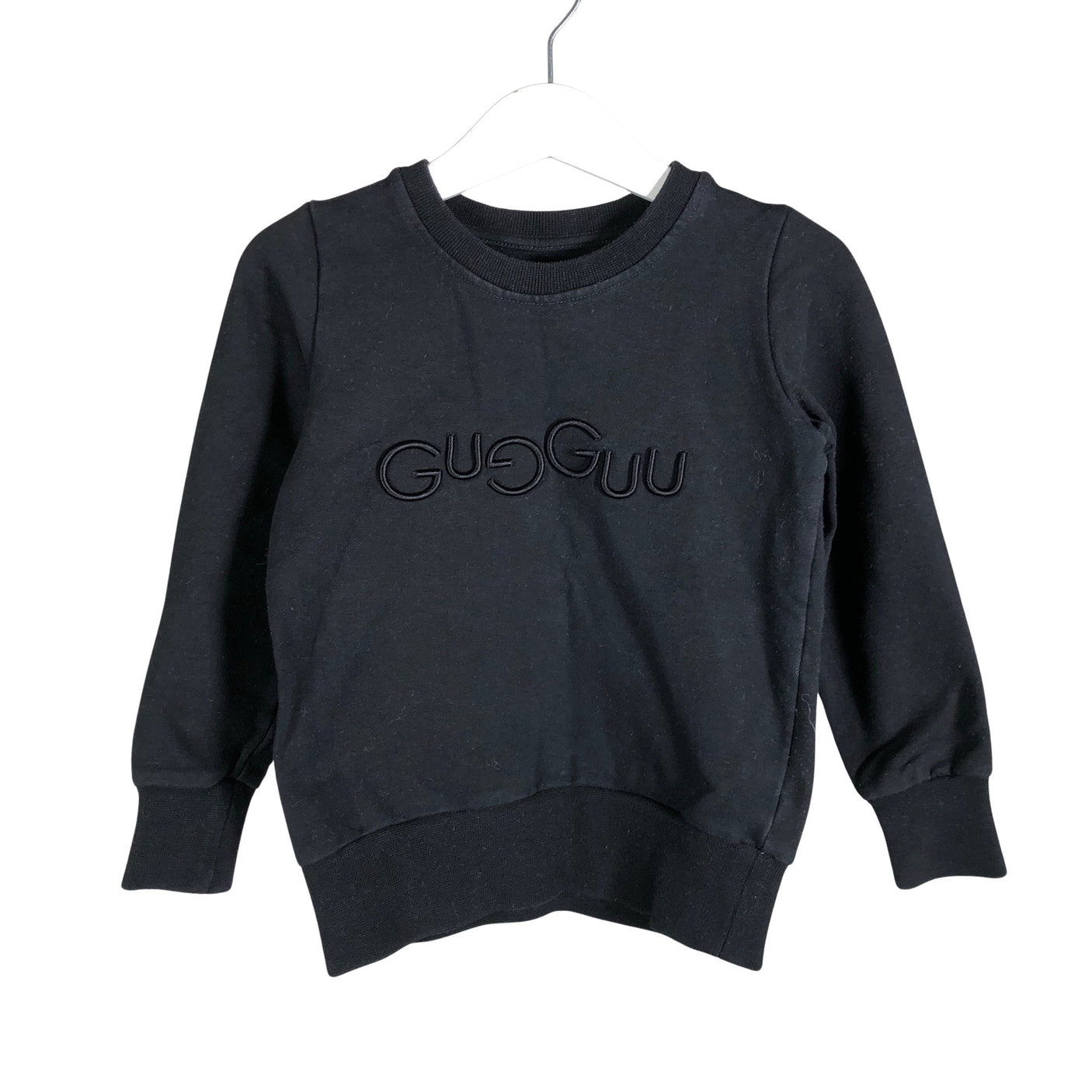 Unisex Gugguu - Collegepaita, koko 92 - 98 - Musta (1)