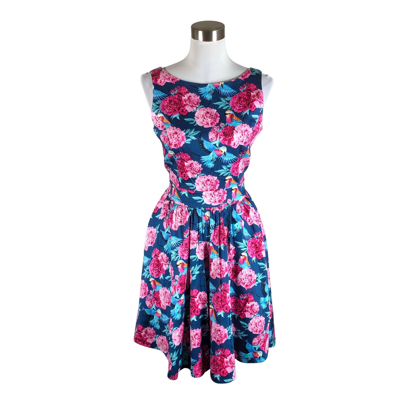 Naisten Lady Vintage - Kangasmekko, koko 36 - Pinkki (1)