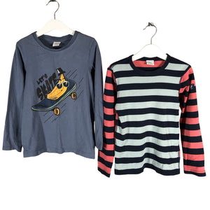 Unisex Polarn O. Pyret - Trikoopaita, koko 122 - 128 - Sininen (1)