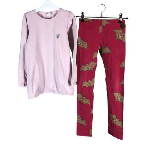 Tyttöjen Blaa - Leggingsit, koko 134 - 140 - Pinkki ()