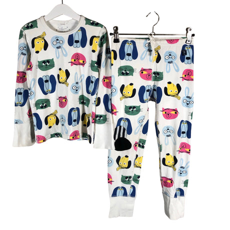 Unisex Polarn O. Pyret - Yöasu, koko 110 - 116 - Valkoinen ()