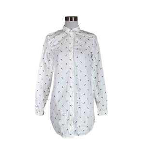 Naisten R-collection - Kauluspaita, koko 38 - Valkoinen (1)