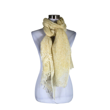 Naisten Your Face - Huivi, koko Maxi - Keltainen ()