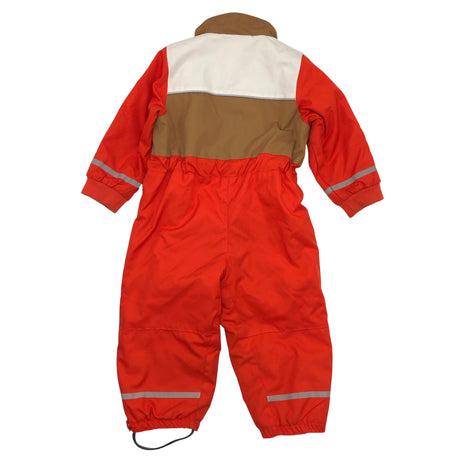 Unisex Mini Rodini - Kevyttoppahaalari, koko 80 - 86 - Oranssi (2)