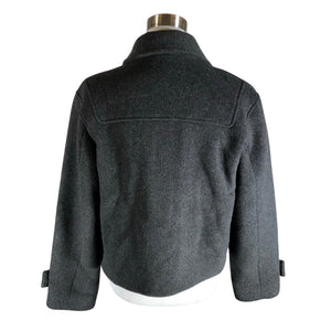Naisten Massimo Dutti - Villakangastakki, koko 36 - Harmaa (2)