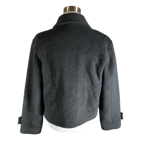 Naisten Massimo Dutti - Villakangastakki, koko 36 - Harmaa (2)