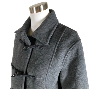 Naisten Massimo Dutti - Villakangastakki, koko 36 - Harmaa (3)
