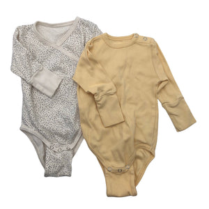 Unisex Aarrelabel - Kietaisubody, koko 62 - 68 - Valkoinen (1)