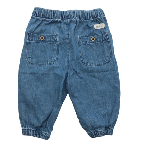 Unisex Newbie - Farkut, koko 56 - 62 - Sininen (2)