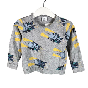 Unisex Polarn O. Pyret - Trikoopaita, koko 86 - 92 - Harmaa (1)