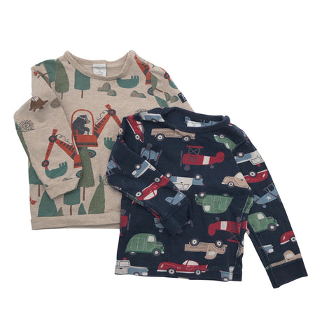 Unisex Polarn O. Pyret - Collegepaita, koko 80 - 86 - Beige ()
