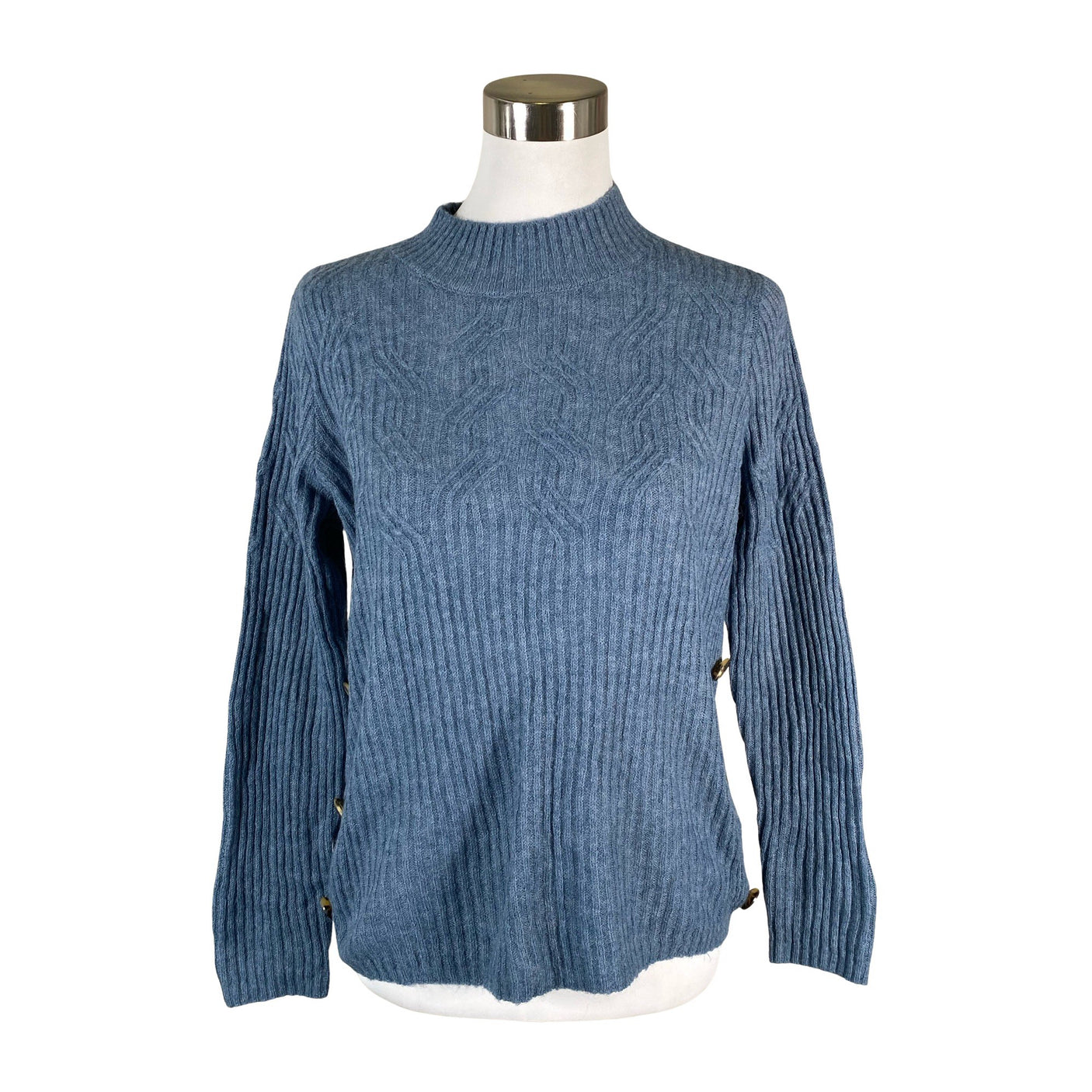 Naisten Esprit - Neulepaita, koko 36 - Sininen (1)