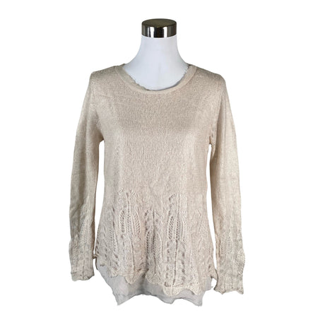 Naisten Cream - Neulepaita, koko 36 - Beige ()