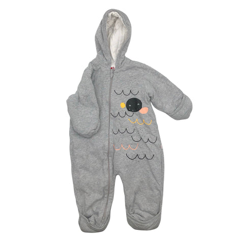 Unisex Reima - Kevyttoppahaalari, koko 68 - 74 - Harmaa ()