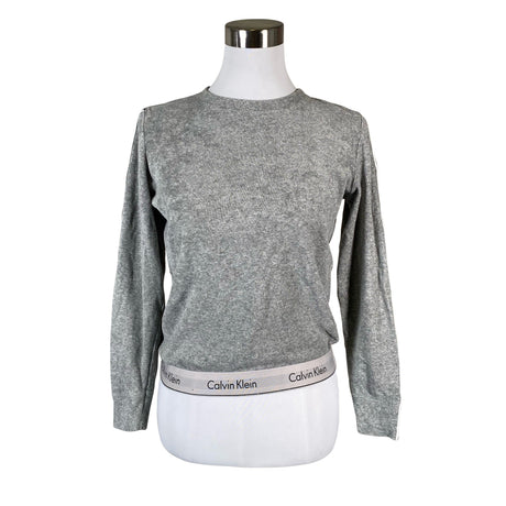 Naisten Calvin Klein - Collegepaita, koko 34 - Harmaa ()