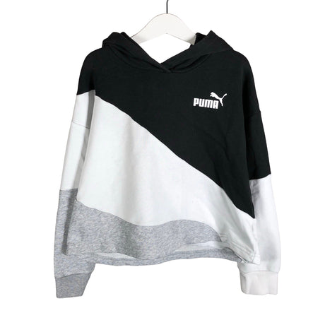 Tyttöjen Puma - Huppari, koko 134 - 140 - Musta ()