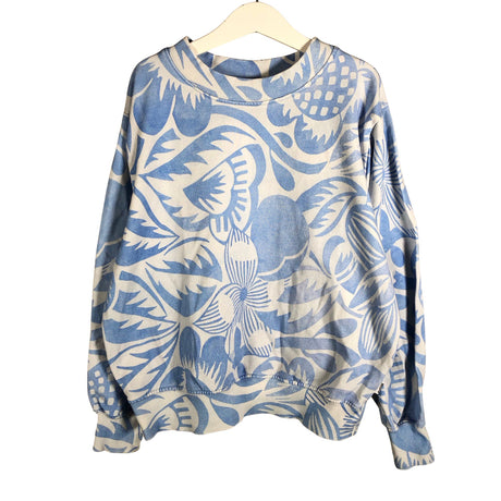 Tyttöjen Molo Kids - Collegepaita, koko 134 - 140 - Sininen ()