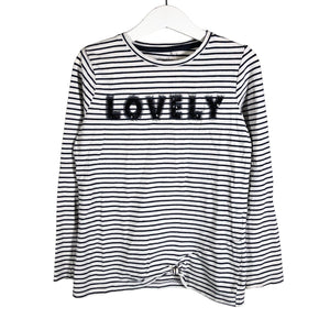 Tyttöjen Name It - Trikoopaita, koko 122 - 128 - Sininen (1)