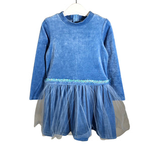 Tyttöjen Zalekua - Juhlamekko, koko 116 - 122 - Vaaleansininen (1)