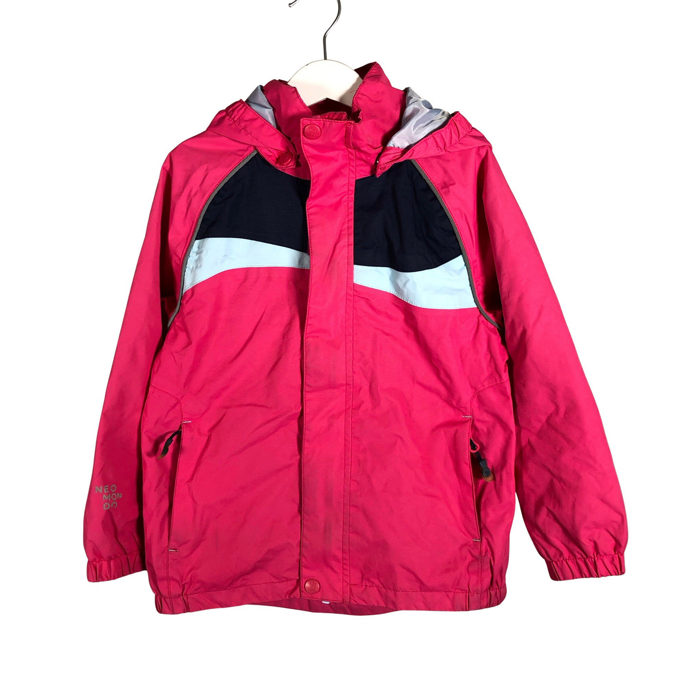 Tyttöjen Neomondo - Välikausitakki, koko 110 - 116 - Pinkki (1)