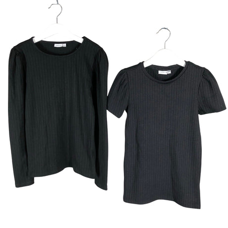 Tyttöjen Name It - Trikoopaita, koko 134 - 140 - Musta ()