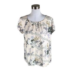Naisten Esprit - Lyhythihainen pusero, koko 38 - Beige (1)