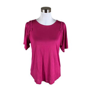 Naisten Massimo Dutti - T-paita, koko 38 - Pinkki (1)