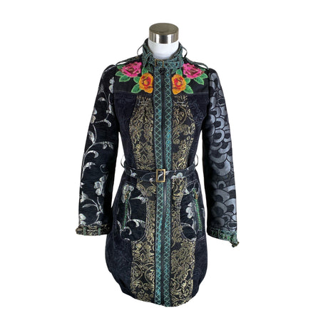 Naisten Desigual - Trenssitakki, koko 38 - Harmaa ()