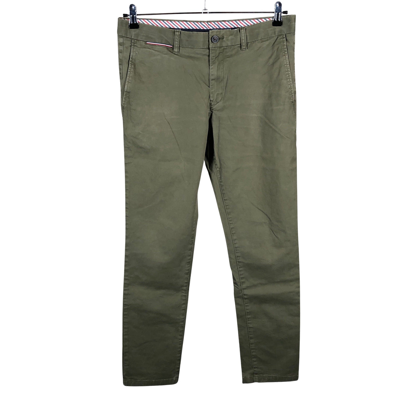 Miesten Tommy Hilfiger - Chinot, koko W33 - Vihreä (1)