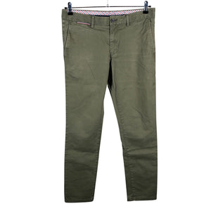 Miesten Tommy Hilfiger - Chinot, koko W33 - Vihreä (1)
