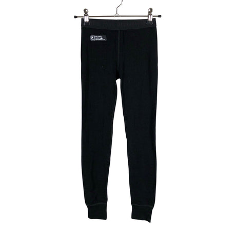 Unisex Woolmark - Kerrastohousut, koko 122 - 128 - Musta ()