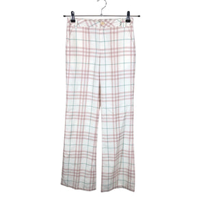 Tyttöjen Burberry - Kangashousut, koko 152 - 158 - Luonnonvalkoinen (1)