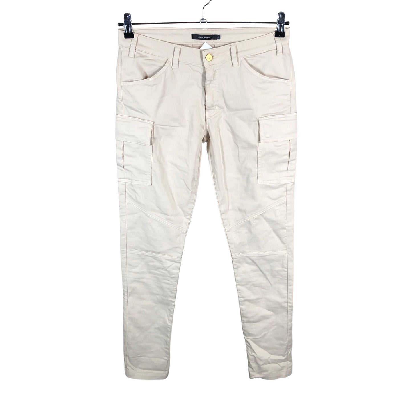 Naisten Andiata - Cargohousut, koko 38 - Beige (1)