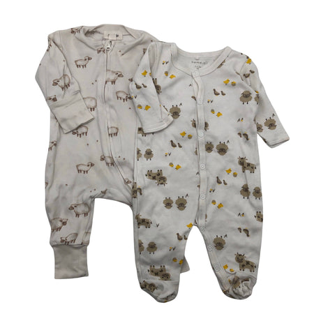 Unisex Name It - Potkupuku, koko 50 - 56 - Valkoinen ()