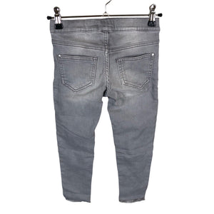 Tyttöjen Lindex - Farkkuleggingsit, koko 110 - 116 - Harmaa (2)