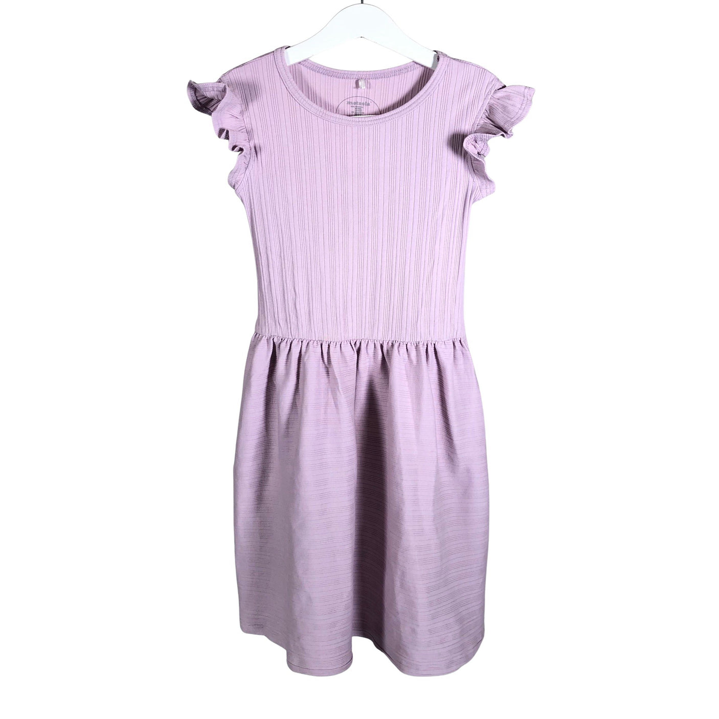 Tyttöjen Metsola - Trikoomekko, koko 134 - 140 - Violetti (1)