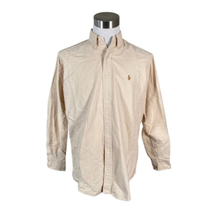 Miesten Polo Ralph Lauren - Kauluspaita, koko L - Beige (1)