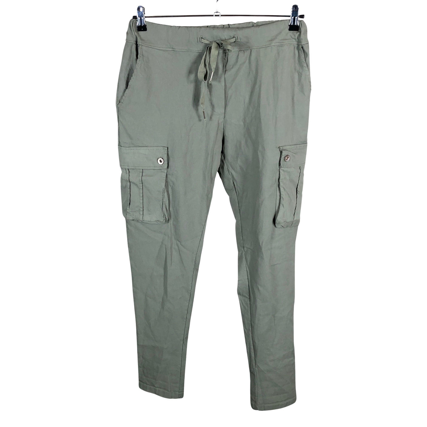 Naisten Perfect Jeans - Cargohousut, koko 40 - Vihreä (1)
