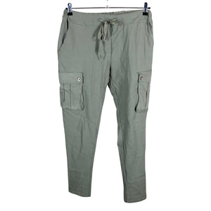 Naisten Perfect Jeans - Cargohousut, koko 40 - Vihreä (1)