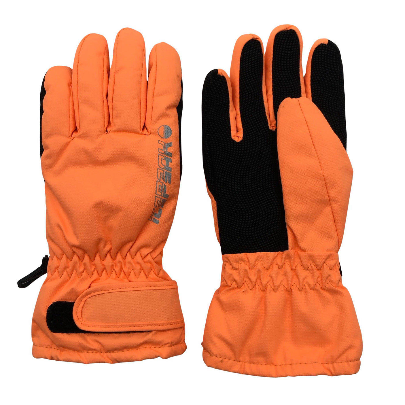 Unisex Icepeak - Talvihanskat, koko 8 - 12 vuotta - Oranssi (1)