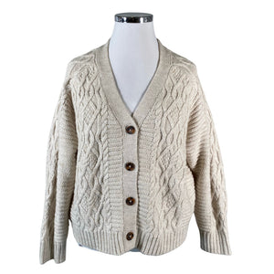 Naisten Gina Benotti - Neuletakki, koko 44 - Beige (1)